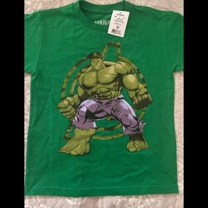 Brand New Marvel The Hulk T-shirt Boys size 6